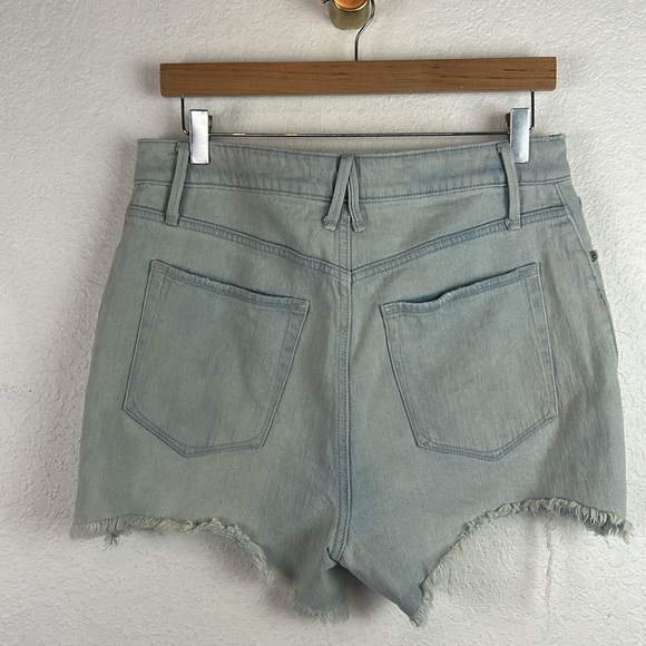Good American Bombshell Cutoff Denim Shorts - Picture 9 of 12